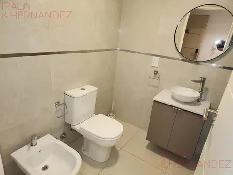 Departamento Monoambiente con 1 baño