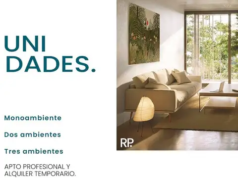 Departamento en Venta de 1 dormitorio