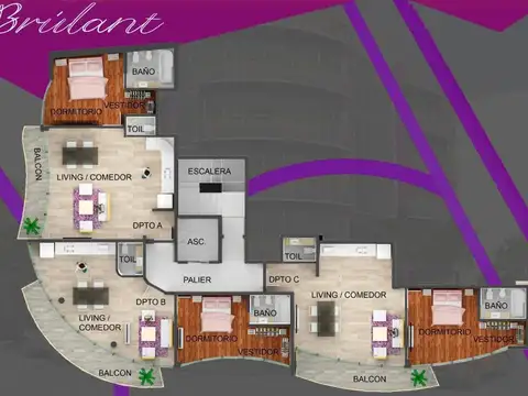 Departamento en Venta al Este
