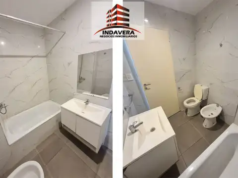 Departamento 2 ambientes con 1 baño
