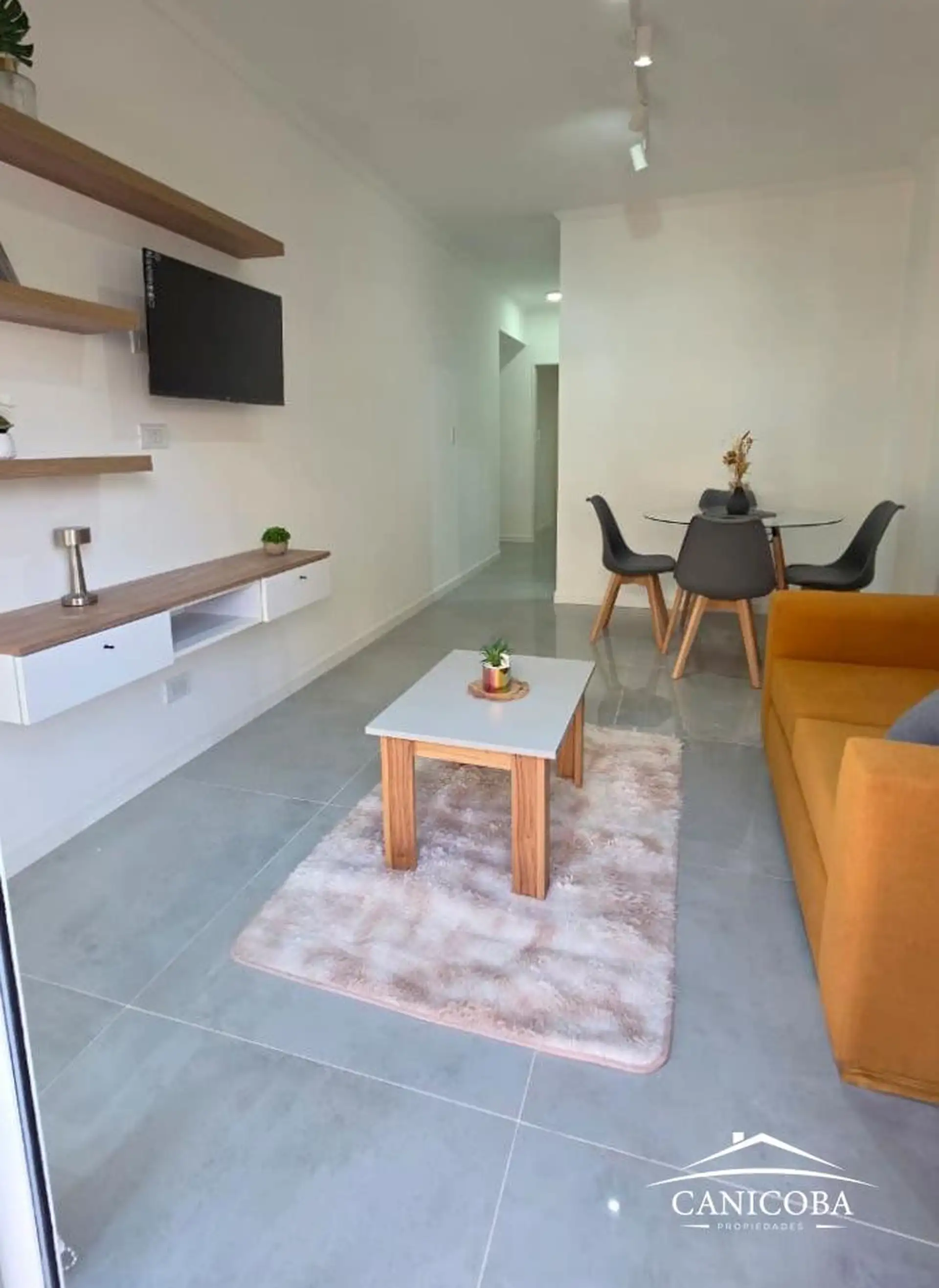 Departamento 2 amb, 40m² con balcón y vista a Plaza Colón