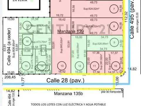 Terreno en Venta en Manuel B Gonnet, USD 64.000