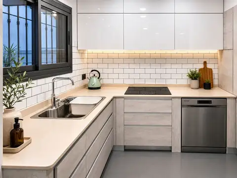 Casa 4 ambientes con 2 baños