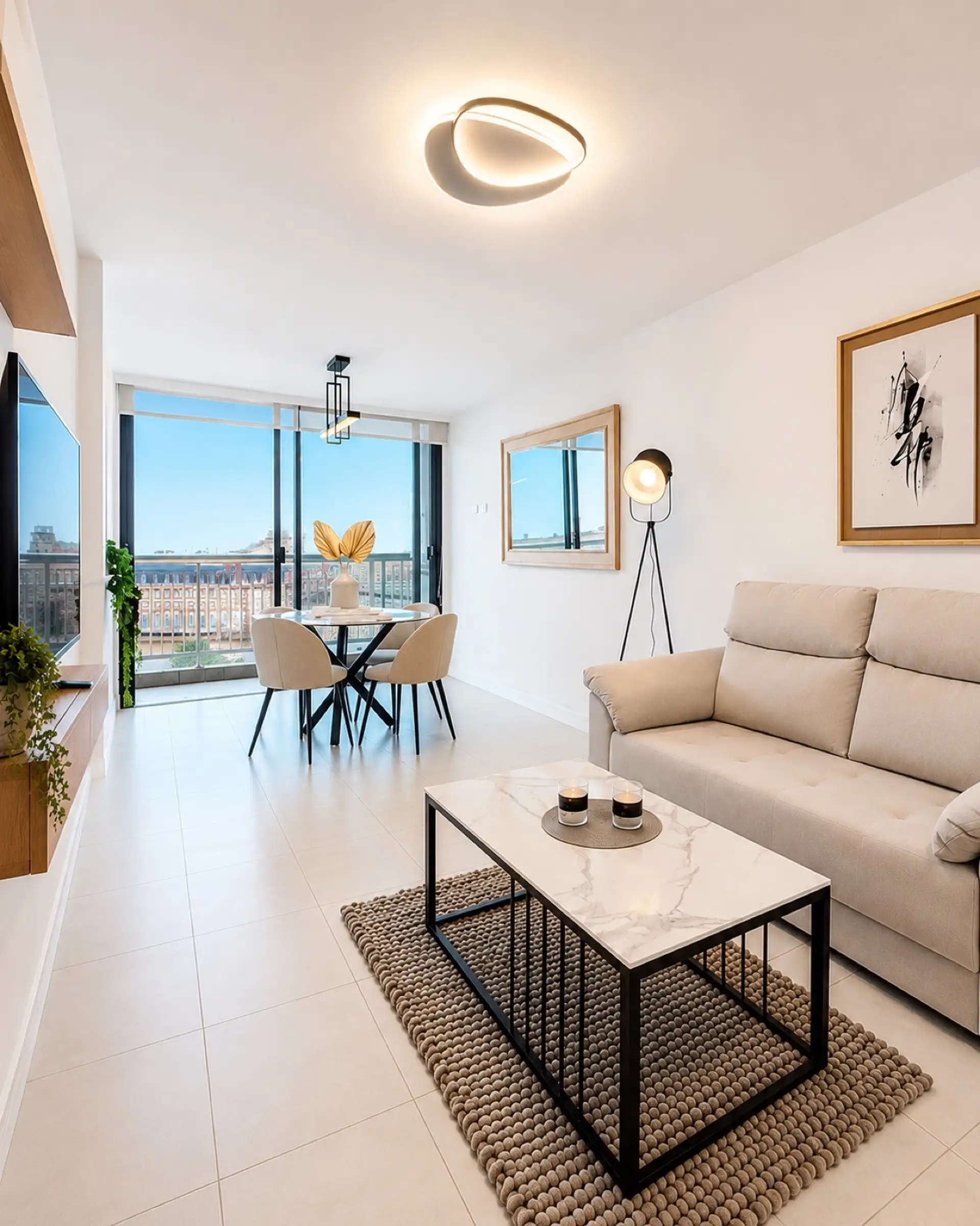 Departamento 2 amb, 60m² en Novecento Building con balcón — Plaza Colón