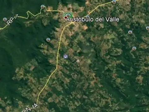 55 has en Aristobulo del Valle