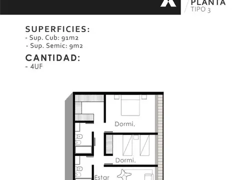 Departamento en Venta 1 año