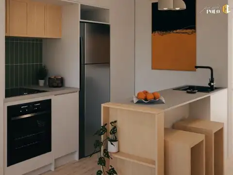 Departamento Monoambiente con 1 baño