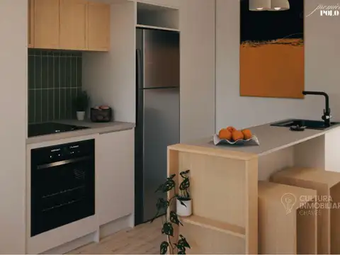 Departamento Monoambiente con 1 baño