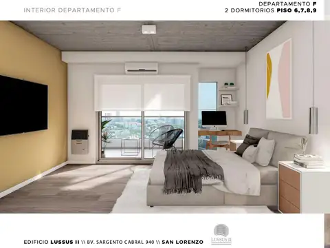 Departamento 3 ambientes con 1 baño