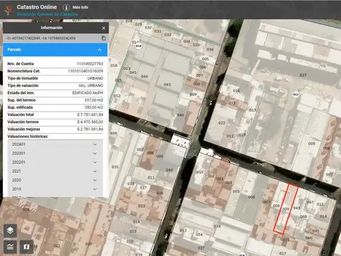 Venta Casa-Terreno en Calle Rioja 1133, Barrio Alberdi, Córdoba