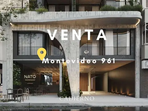 Departamento de 1 dormitorio al frente con balcon