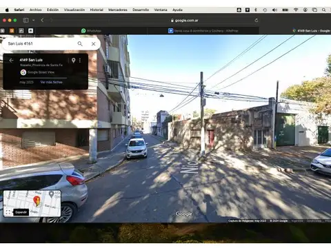 Terreno en Venta 9  mts Frente