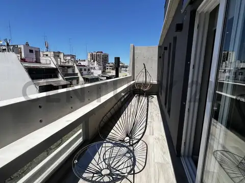 Venta Monoambiente Amoblado con Balcón y parrilla, Caballito, Capital Federal