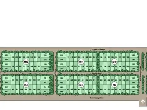 Terreno en Venta 14  mts Frente