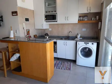 Departamento 2 ambientes con 2 baños