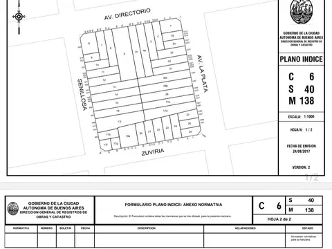 Terreno en Venta 17  mts Frente