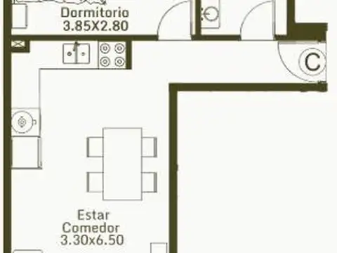 Departamento en Venta A Estrenar