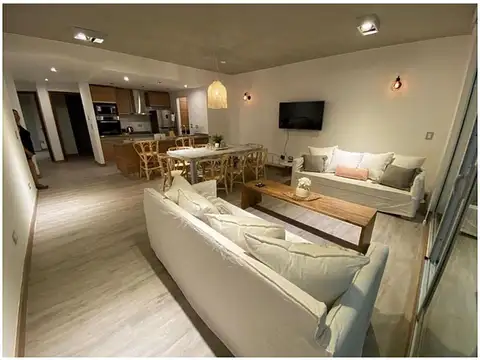 Departamento Venta Pinamar 3 Ambientes Equipado. Vista y salida al mar