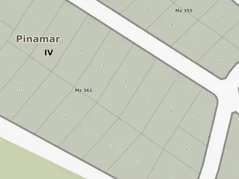 Terreno en Venta en Carilo, USD 262.900