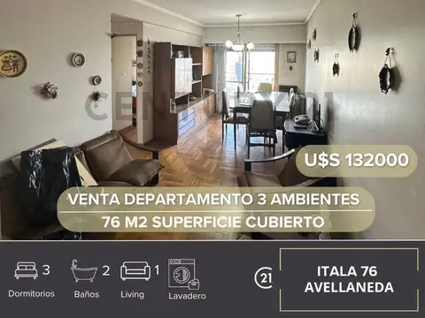 DEPARTAMENTO 4 AMBIENTES 10° P