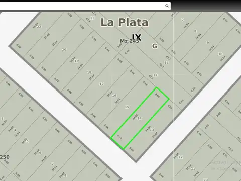 Terreno en Venta en Arana, USD 12.900