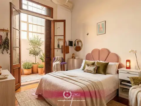 Venta deptamento 2 amb entrepiso dormitorio 2 altillo 45M² lateral Almagro Apto Crédito Banco Ciudad