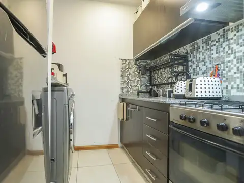 Departamento 2 ambientes con 2 baños