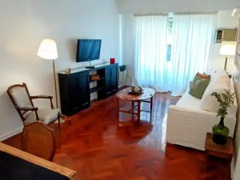 Barrio Norte, Av Pueyrredón 1100, piso 4, 3 amb con dependencia, 90m2, u$s 1,350 + agua + luz +...