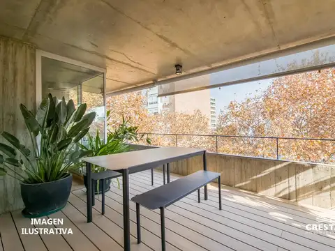 Departamento 5 ambientes con 2 baños