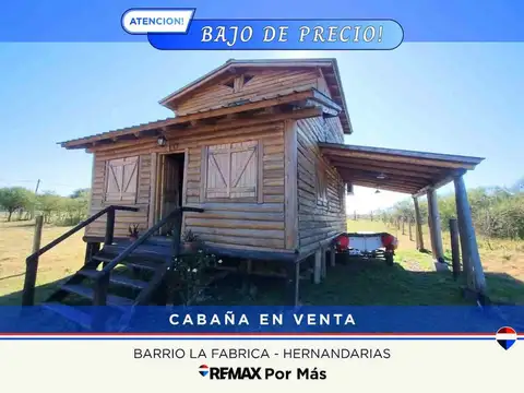 Hermosa Cabaña en Villa Hernandarias