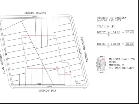 Terreno en Venta en Monte Castro, USD 198.000