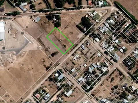 Terreno en Venta 10  mts Frente