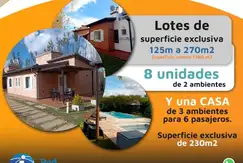 Emprendimiento en Pueblo General Belgrano de  1 y 2 Dormitorios