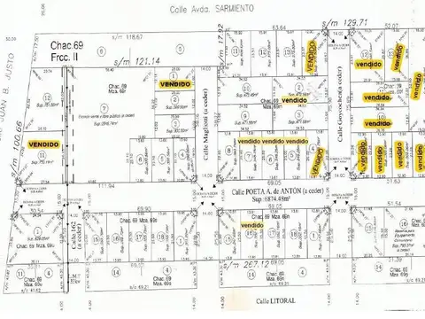 Terreno en Venta de 345,0 m2