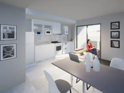 Departamento en Venta de 1 dormitorio