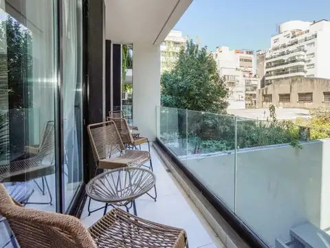 2 amb con balcon vidriado corrido, Humboldt y Paraguay