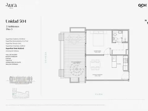 Departamento - Nuñez