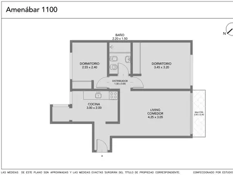 Amenábar 1100 , Piso 2