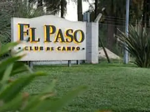 Venta Lote Club de campo El Paso 