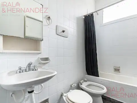 Departamento 2 ambientes con 1 baño
