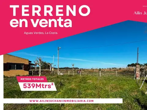 Terreno en Aguas Verdes