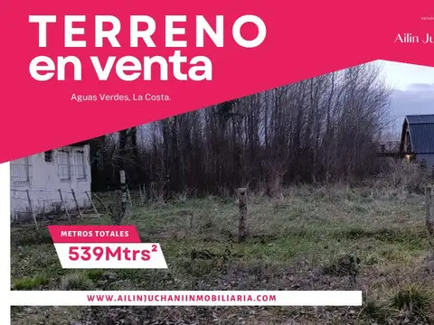 Terreno en Aguas Verdes