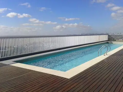 Departamento 2 ambientes en venta torre Awwa Olivos rio
