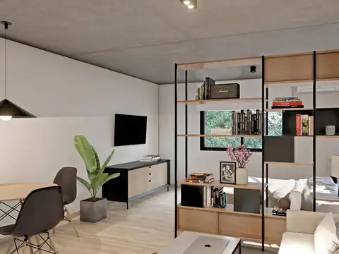 Departamento Monoambiente con 1 baño