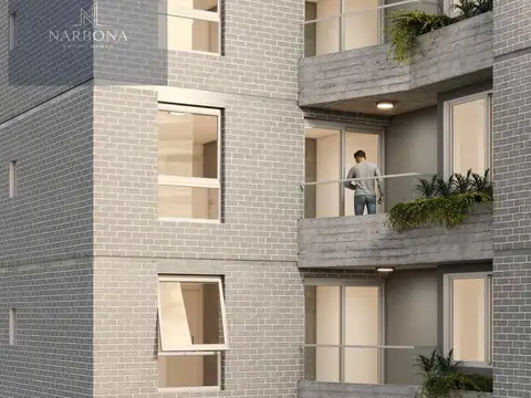 Departamento Monoambiente con 1 baño