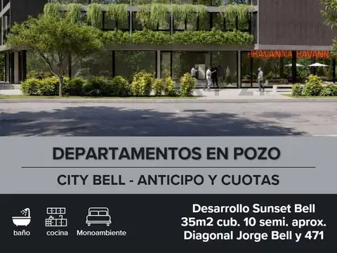 DEPARTAMENTO EN VENTA MONOAMBIENTE CITY BELL
