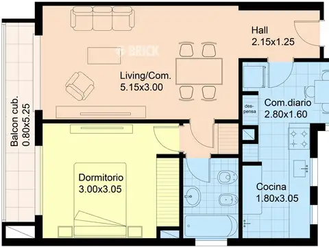BARTOLOME MITRE AL 1100 6°