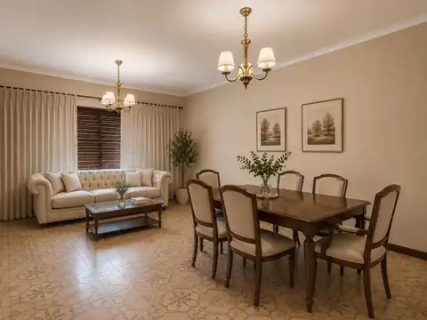 Casa de 5 ambientes con cochera y jardin apta crédito