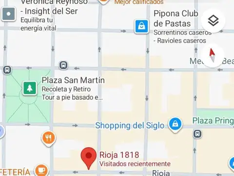 Venta Terreno - Centro Rosario - 6 mts Frente - 36 mts Fondo - Rioja 1800