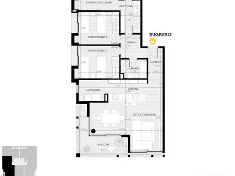 Departamento - Fisherton
